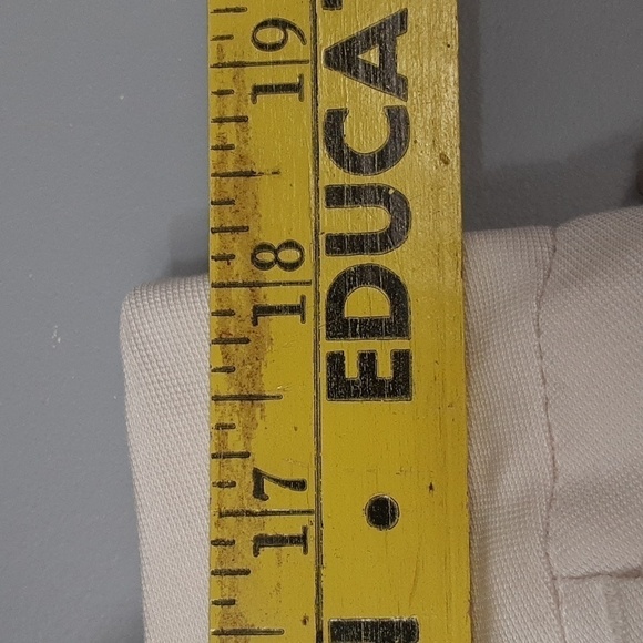 A New Day Cream Loose Fit High Waist Rolled Hem Pants - Picture 7 of 12